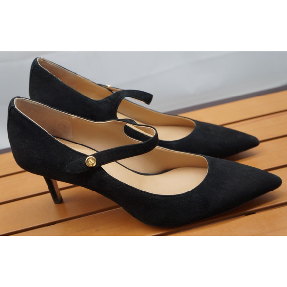 Lauren Ralph Lauren Women's Lanette Mary Jane Pump Black 9B - Picture 1 of 16